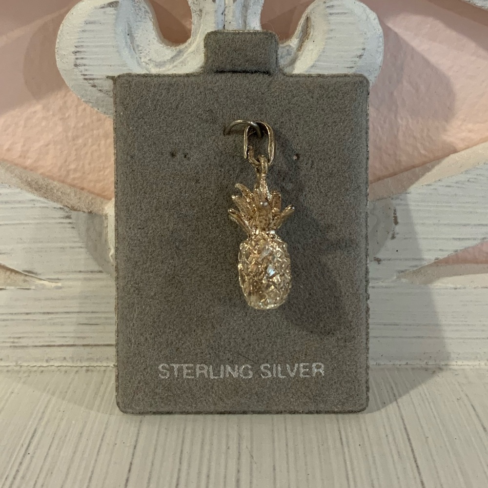 Sterling Silver Pineapple Charm
